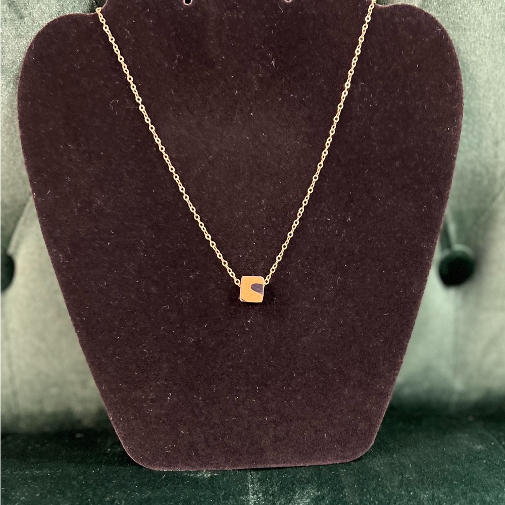 Gold Plated Cruiser Ski Necklace